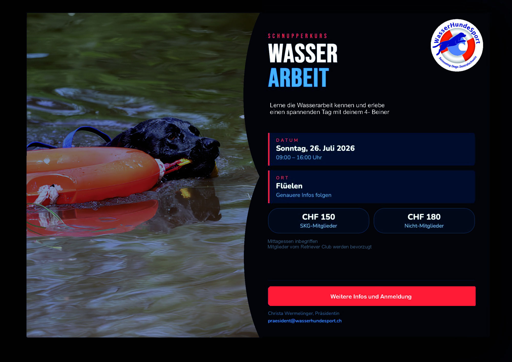 Schnuppertag Wasserarbeit