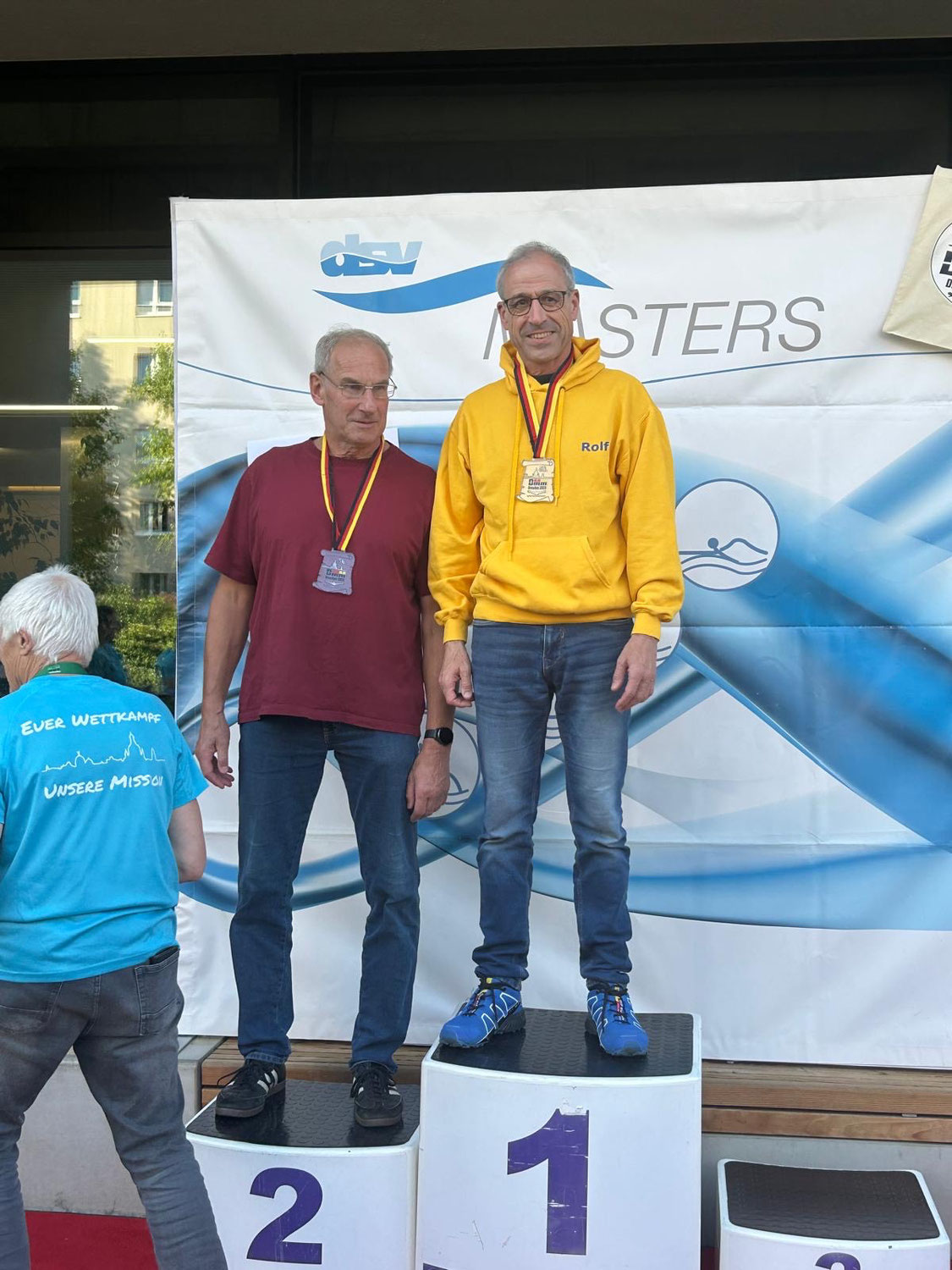 Rolf Arnold schwimmt zum Deutschen Meistertitel