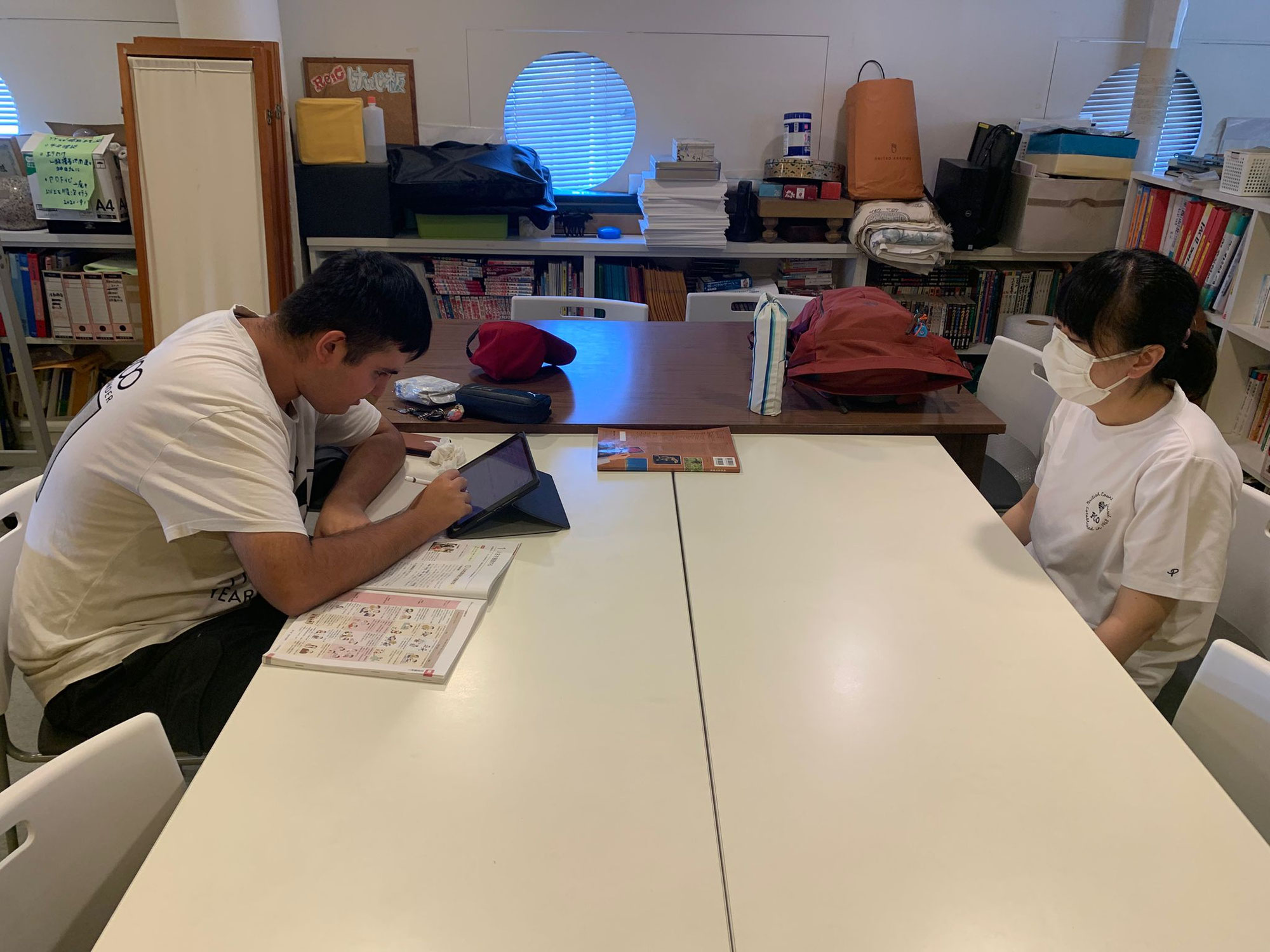 ◆◆Clase de refuerzo del idioma japonés para niños/ 日本語特訓教室を行いました!◆◆