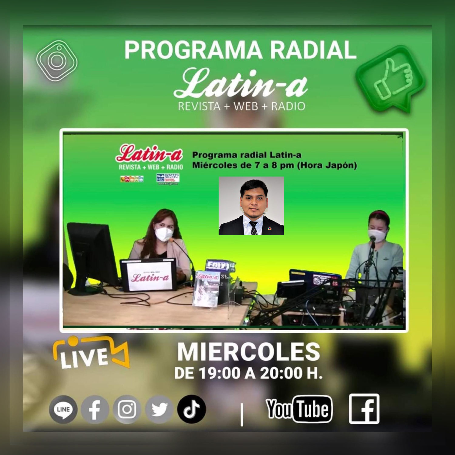 ◆◆Programa radial Latin-a /ラジオ番組ラティーナ◆◆