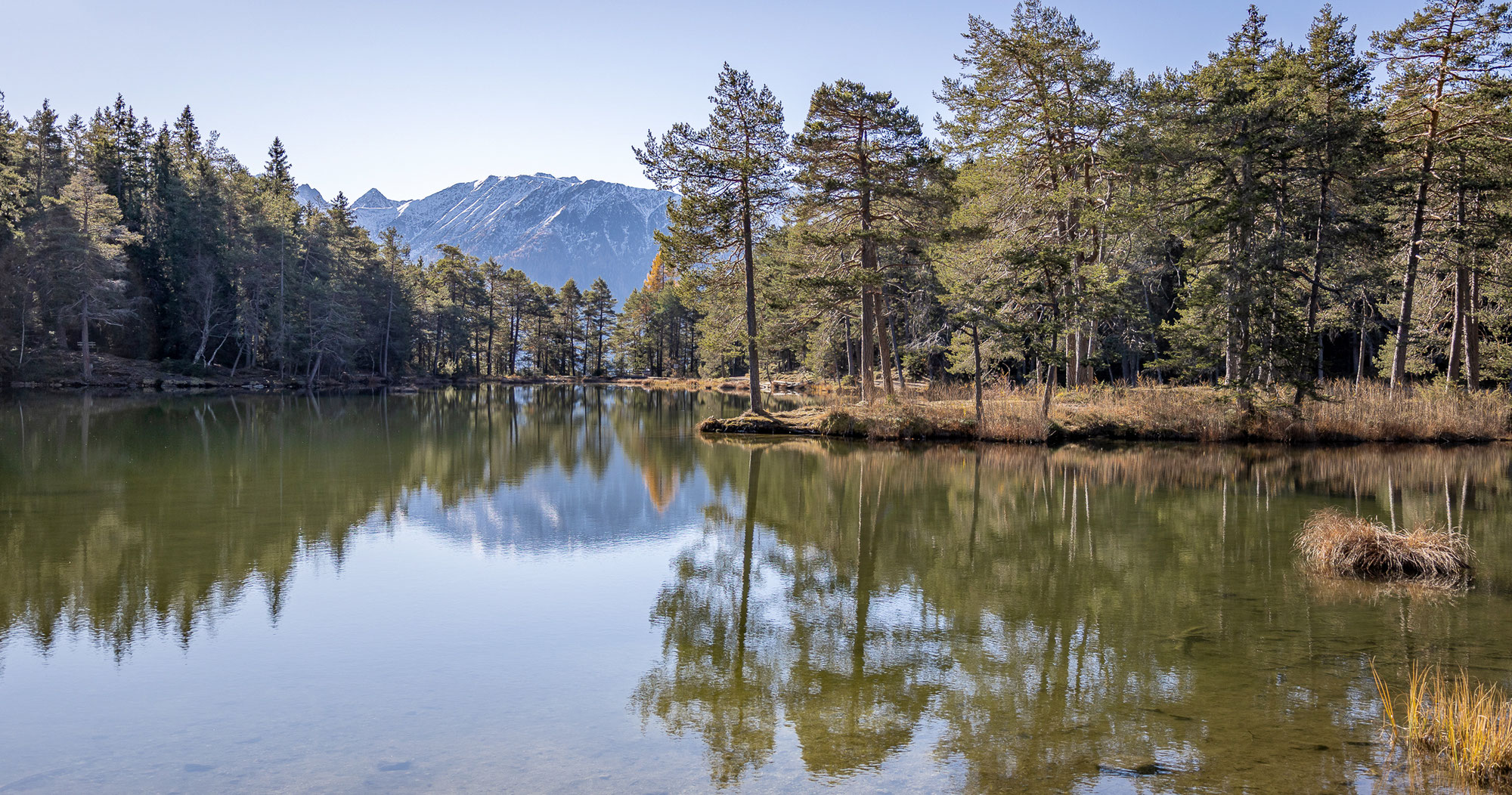 Wanderung zum Möserer See und Friedensglocke, Seefeld, Tirol