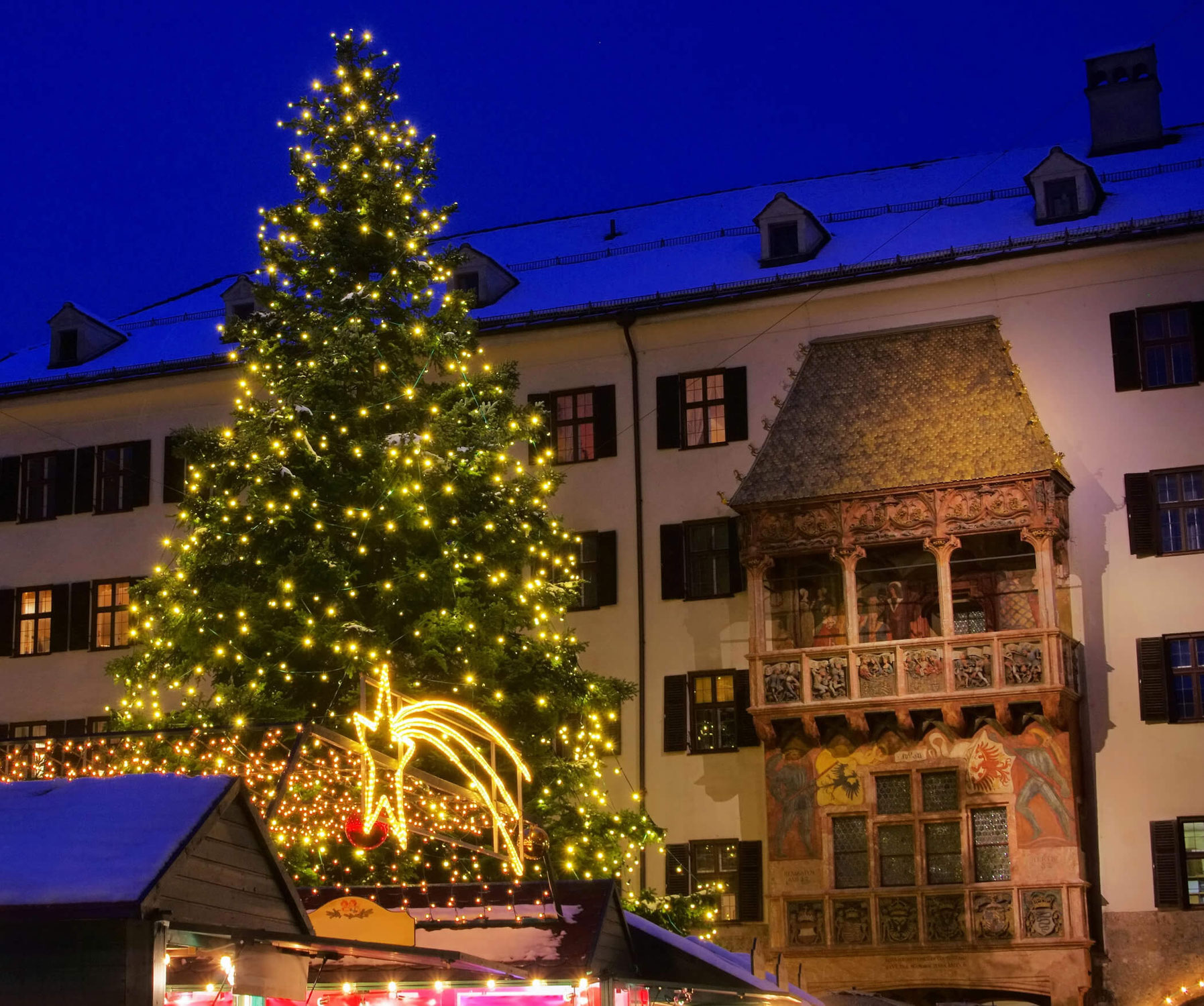 Innsbruck: visita ai mercatini di Natale e al museo dell'arte popolare tirolese