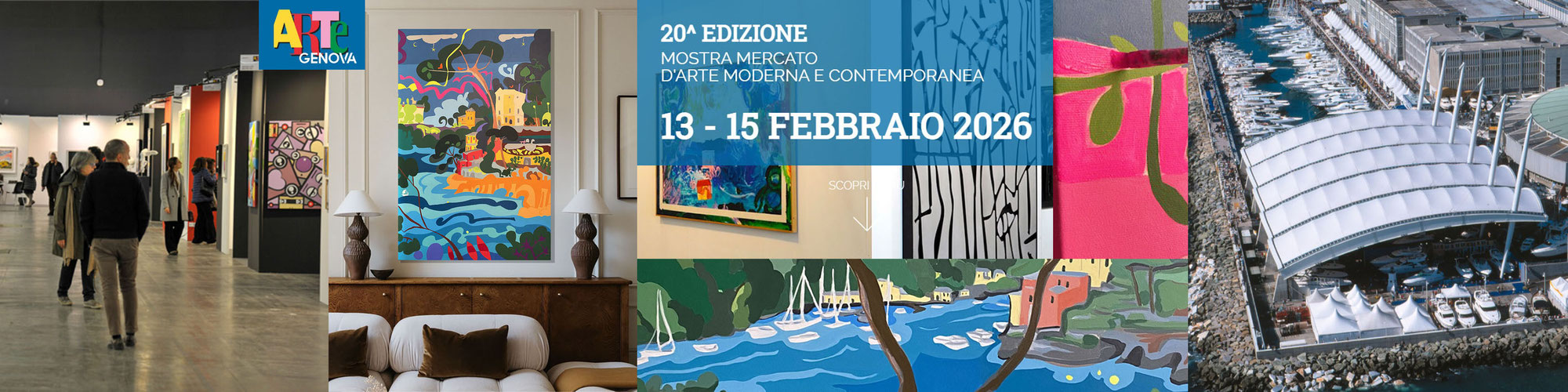Arte Genova 2026! Vi aspetto con nuove opere
