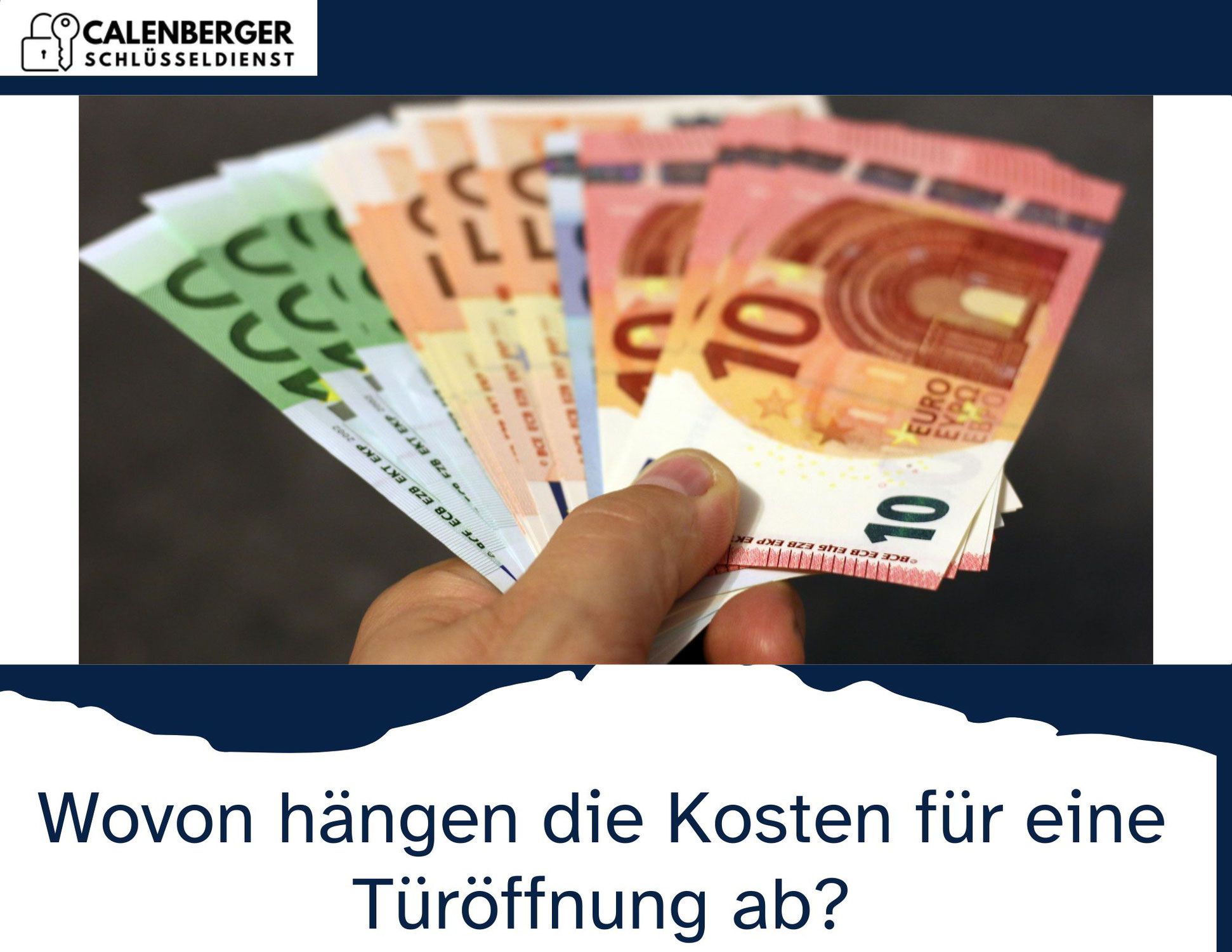 Wovon hängen die Kosten für eine Türöffnung ab?