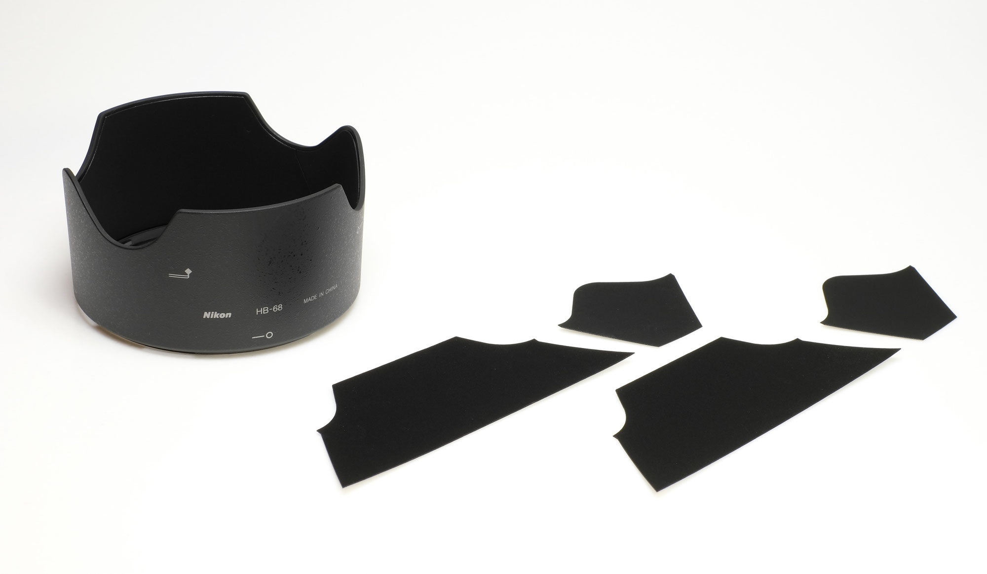 反射防止キット ニコンHB-68 用、SONY ALC-SH109用　販売開始しました