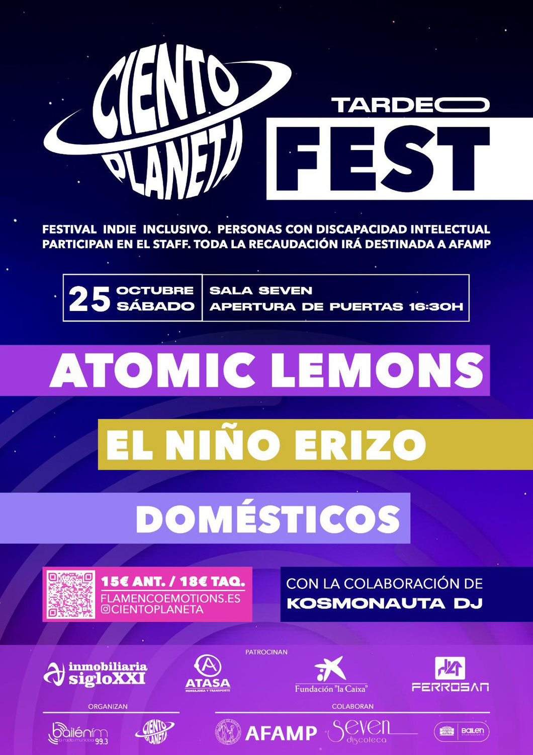 Festival Ciento Planeta: Música, inclusión y memoria en Bailén