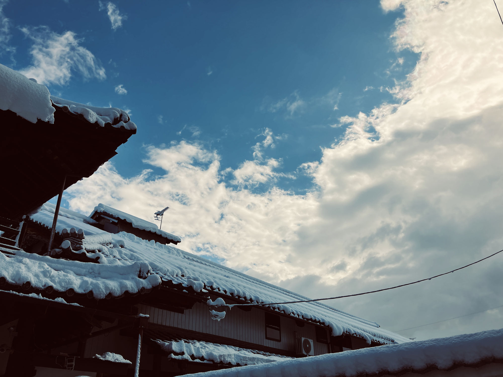 二度目の寒波、襲来。