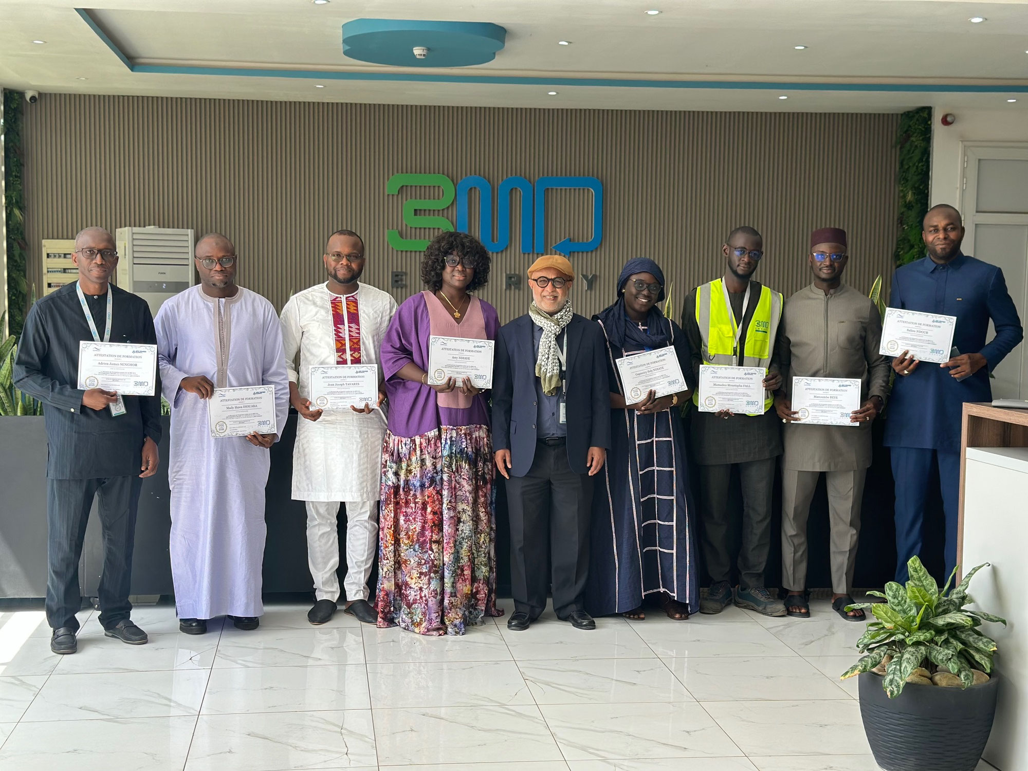 RSE- 3MD Energy adhère au Réseau RSE Sénégal et finalise sa formation action en structuration de stratégie RSE
