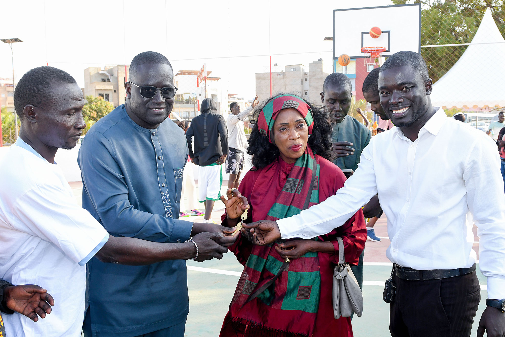 RSE- SECAA Autoroute de l’Avenir : Inauguration du parcours sportif rénové de Rufisque Ouest !