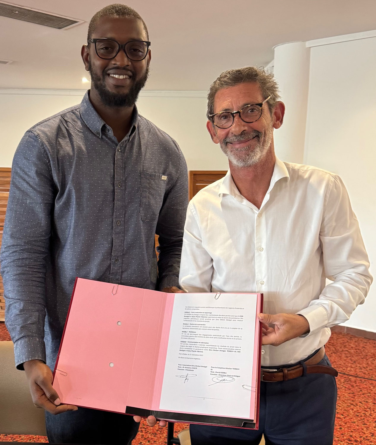 RSE- TERROU BI, première entreprise sénégalaise à viser le Label RSE SN Zéro Déchet