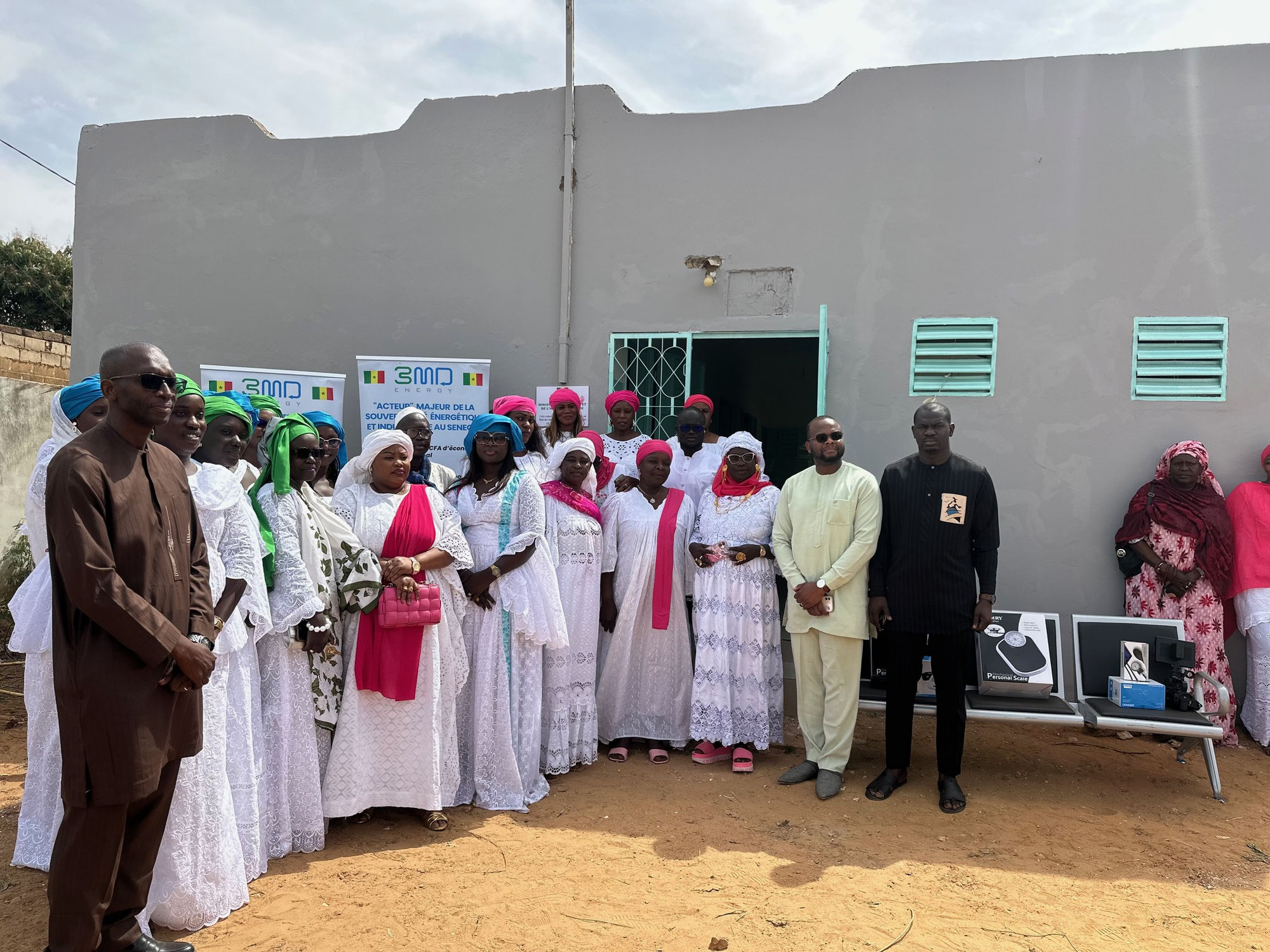 RSE- 3MD Energy soutient la rénovation du poste de santé de Khodoba