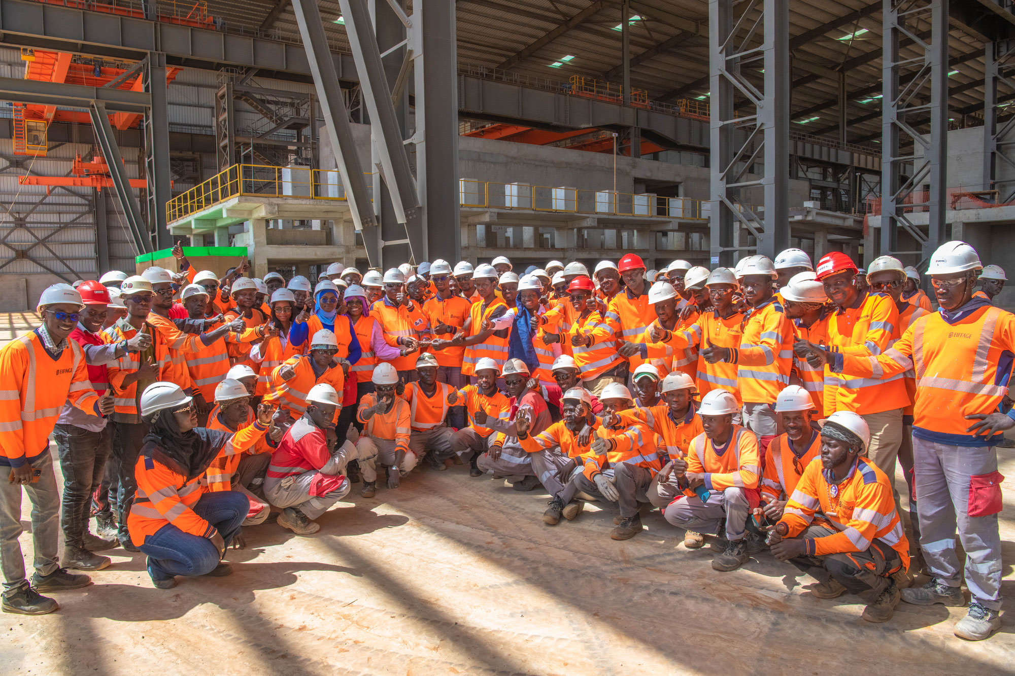 RSE- Carbone Challenge 2025 de EIFFAGE Sénégal : le chantier Fabrimetal MS 1716 mis à l’honneur