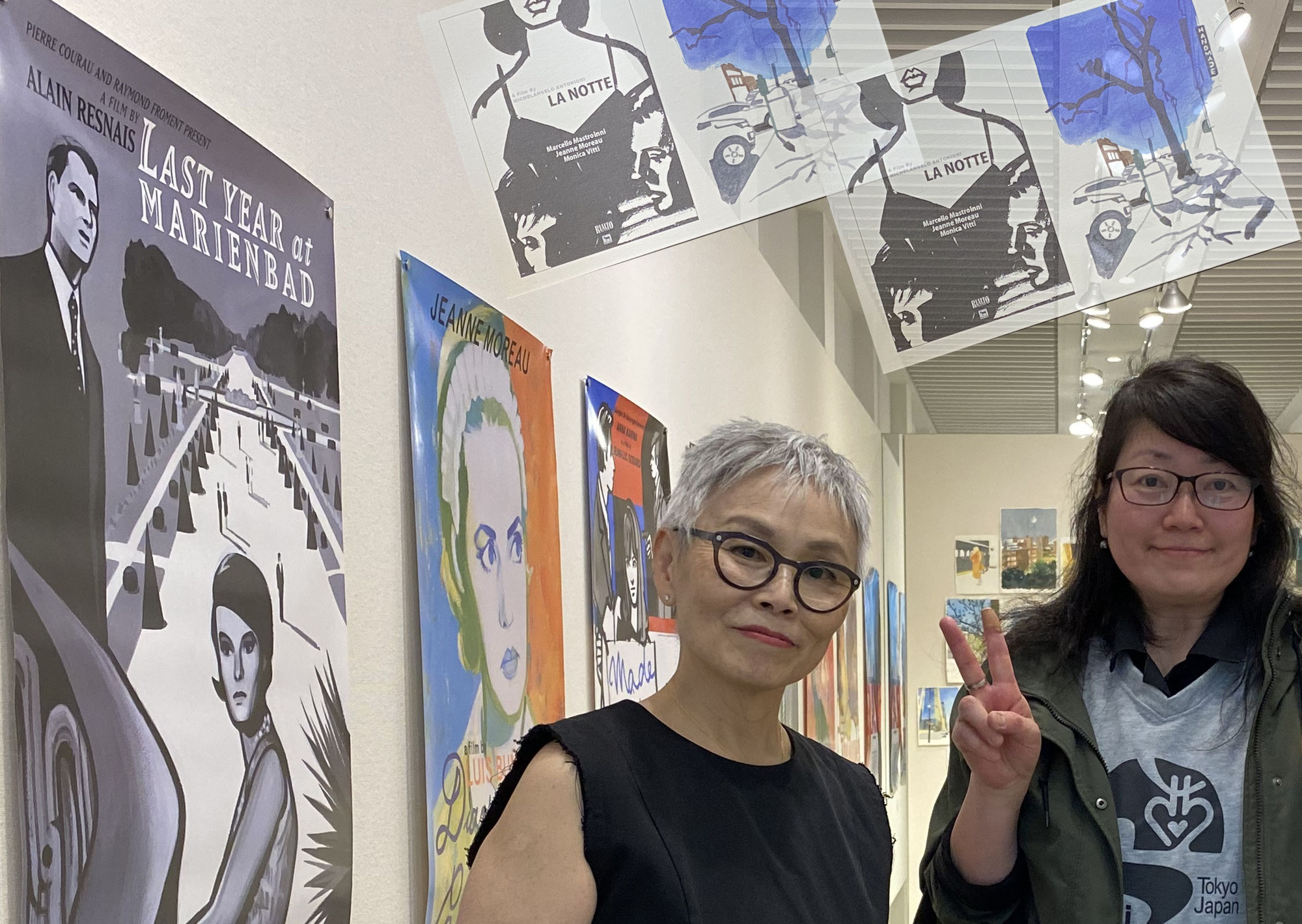 「posters and drawings 木村桂子 個展」Pinpoint Gallery