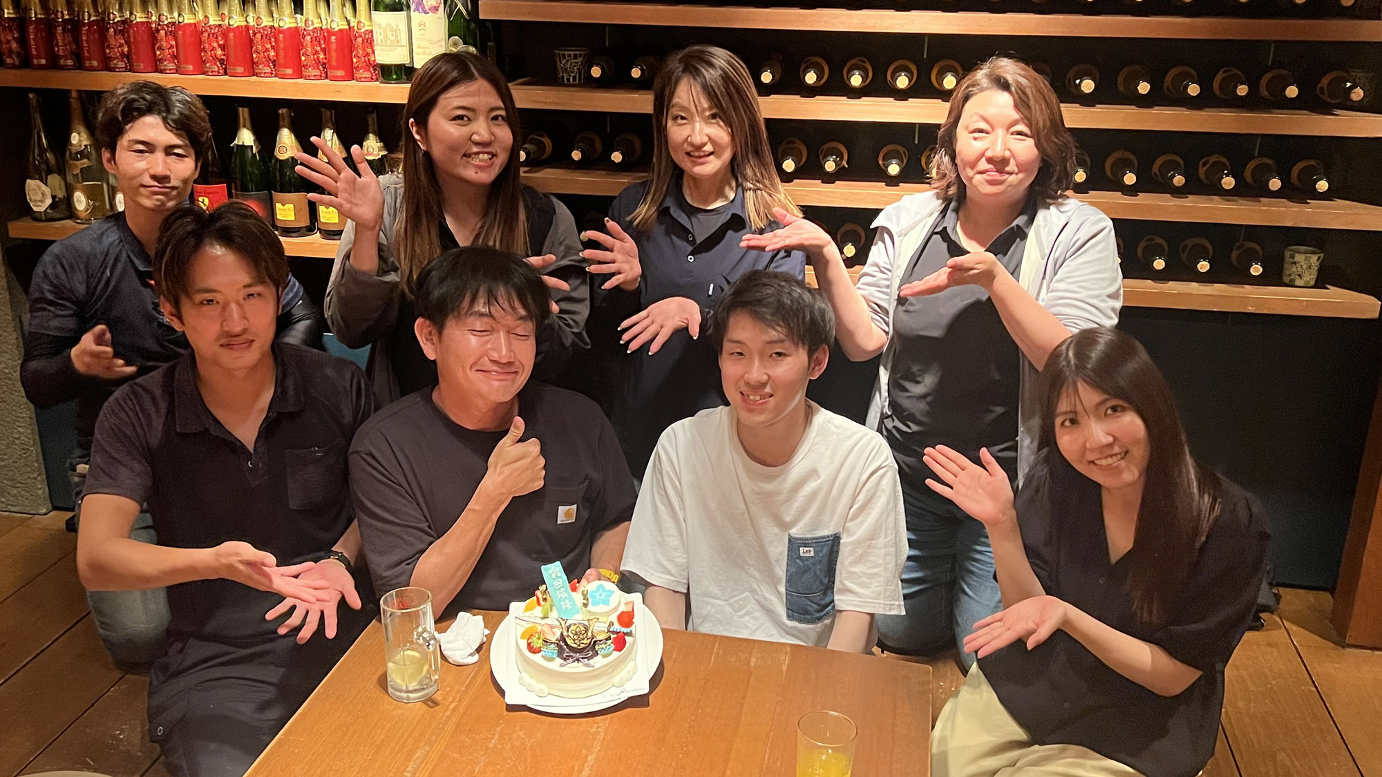 誕生日会＆新歓♪