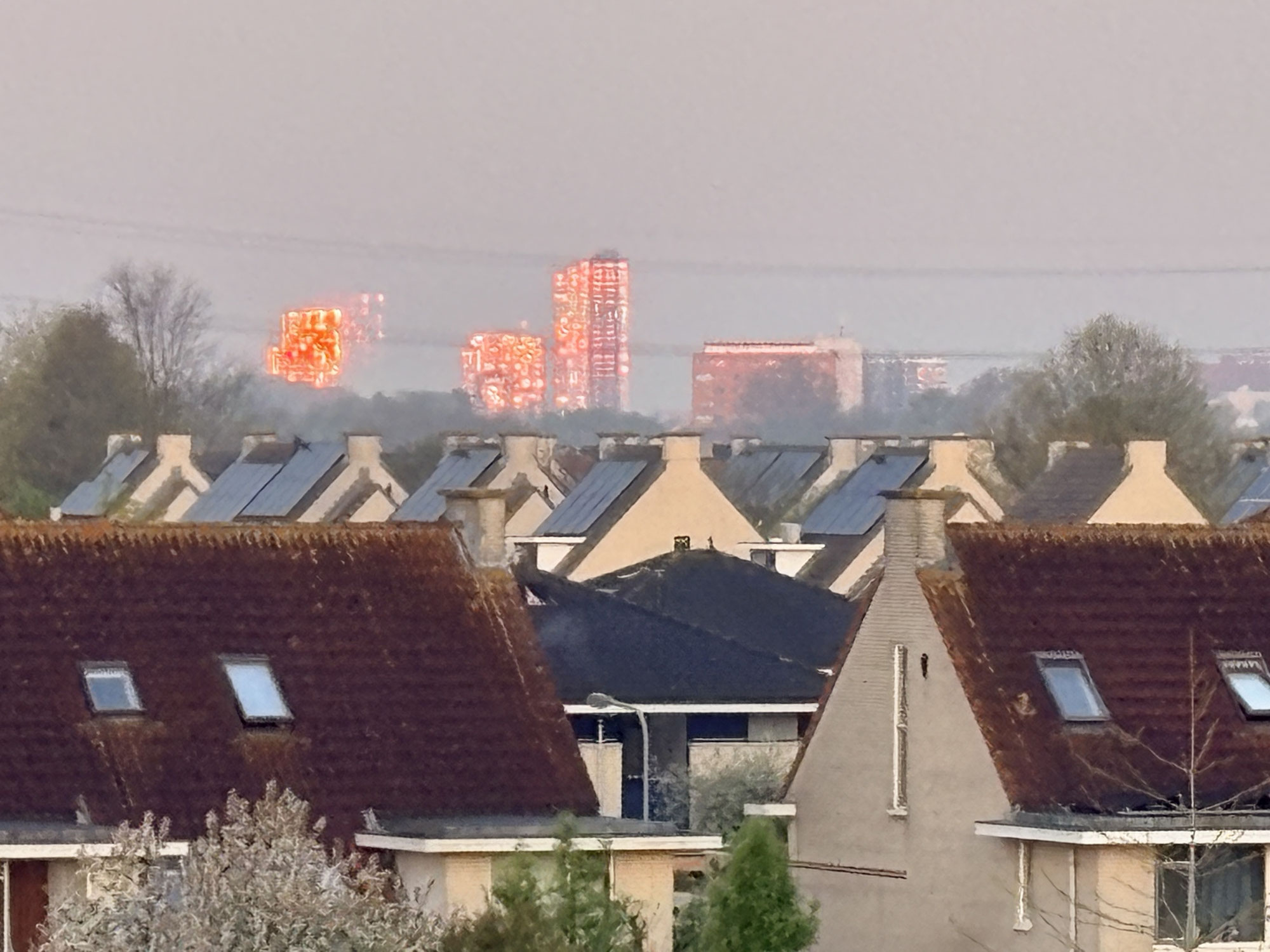 Zonsopgang Rotterdam