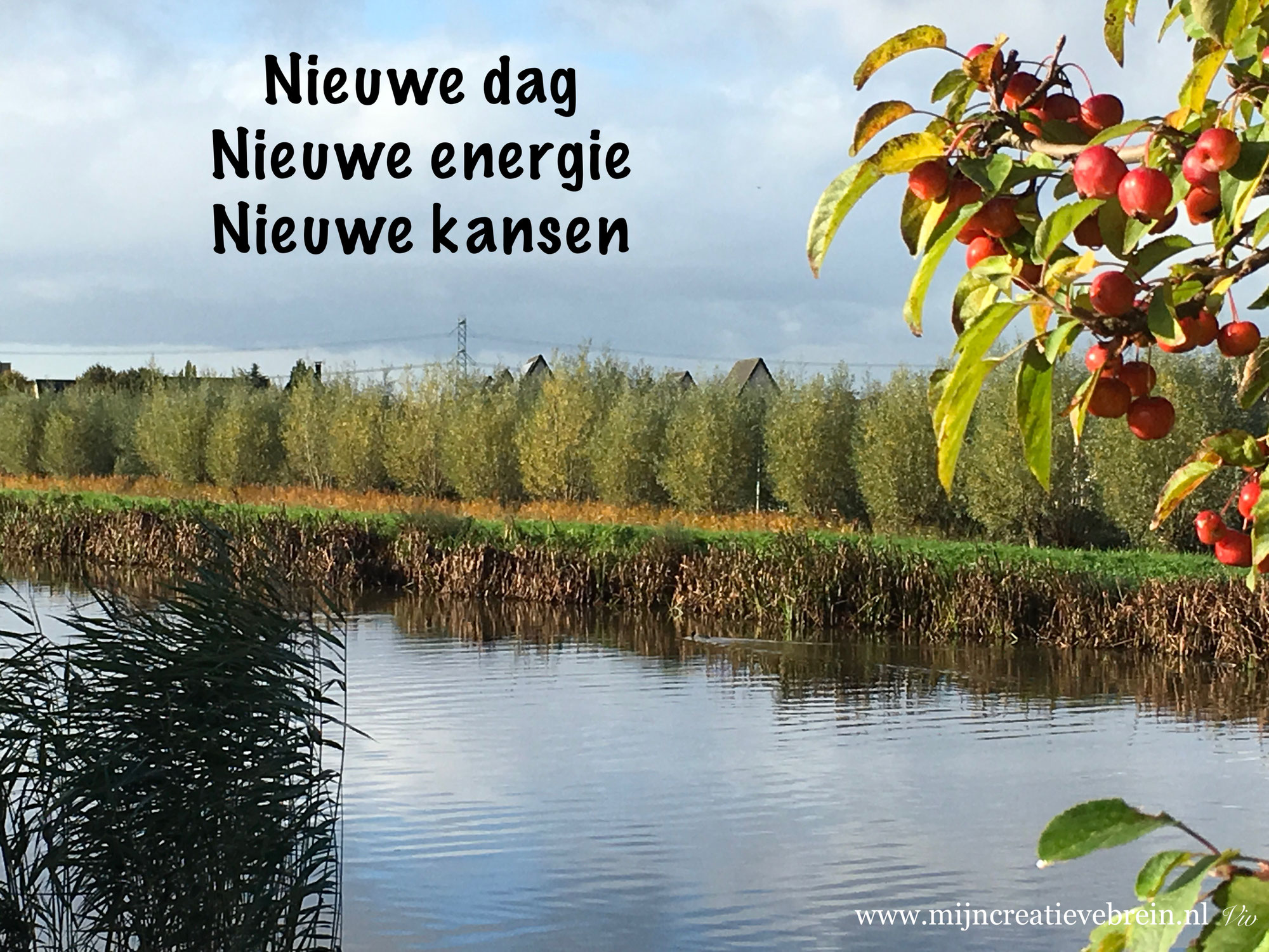 Nieuwe dag, nieuwe energie