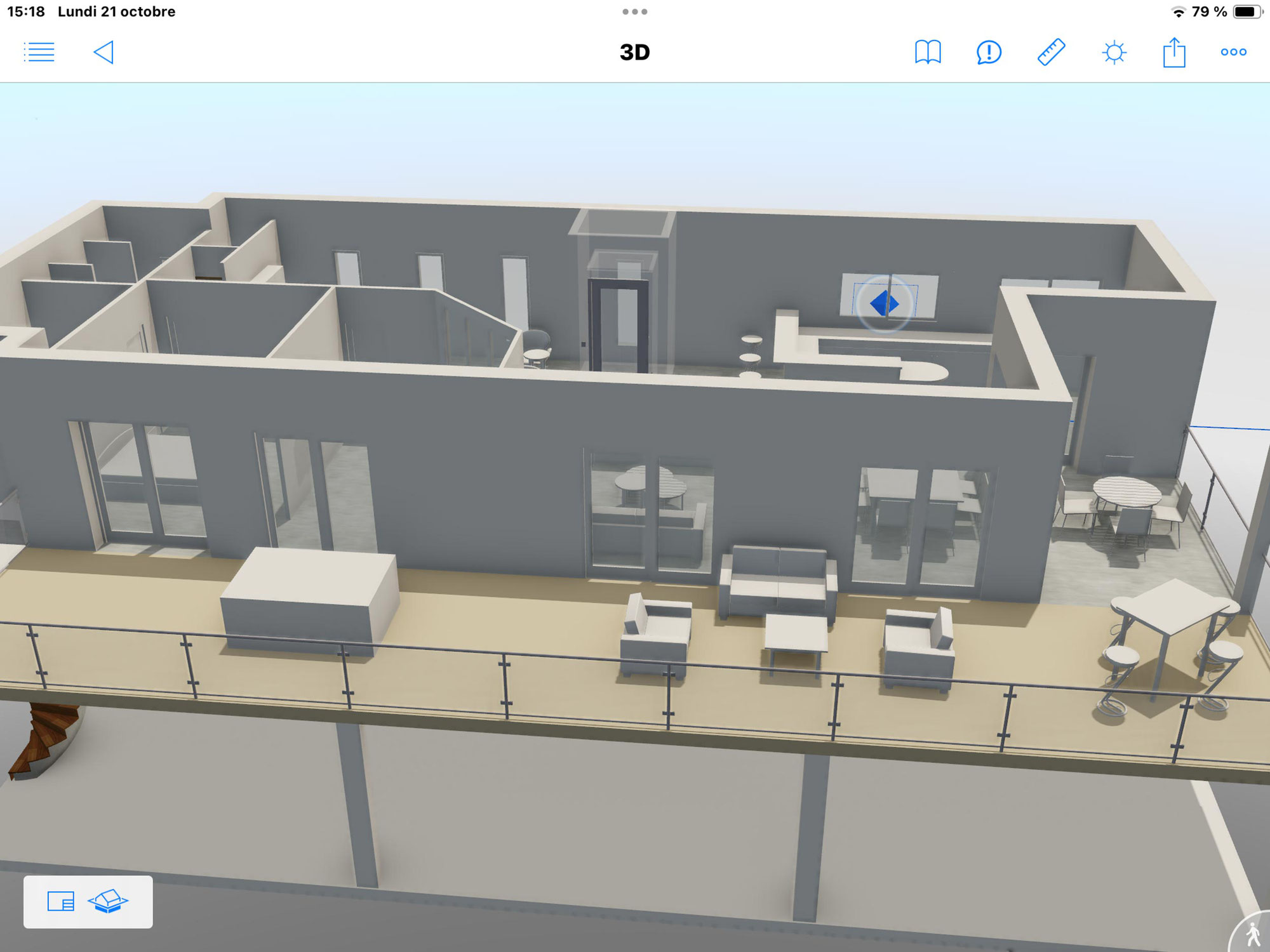 Agencement en 3D