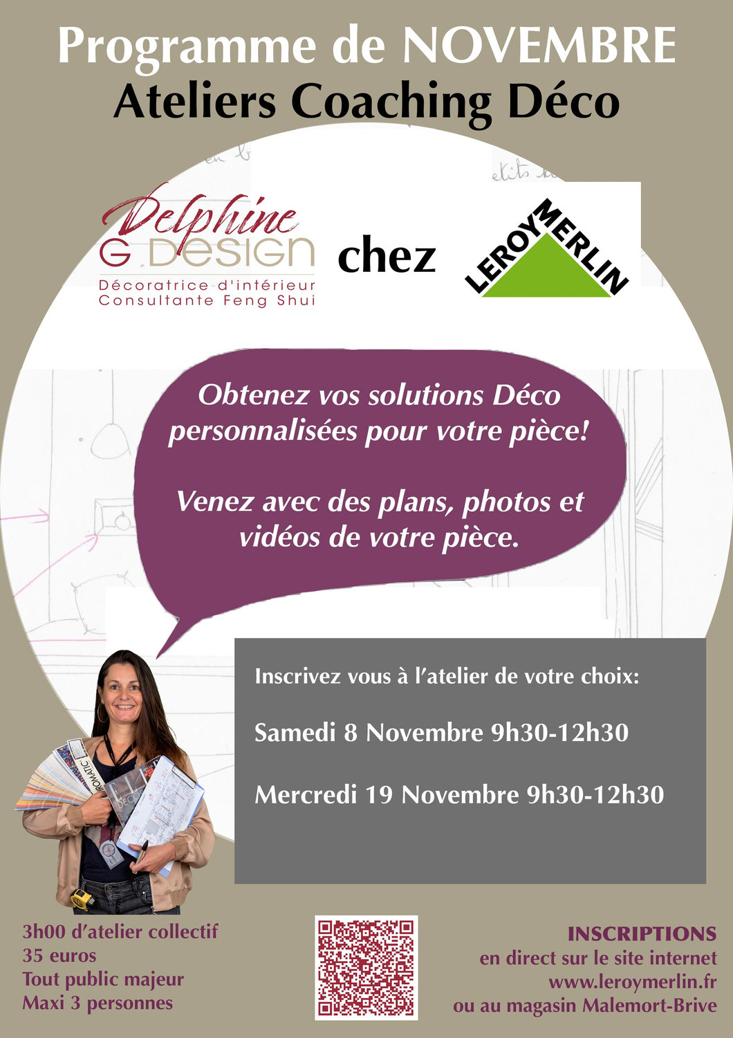 Ateliers Novembre Leroy Merlin