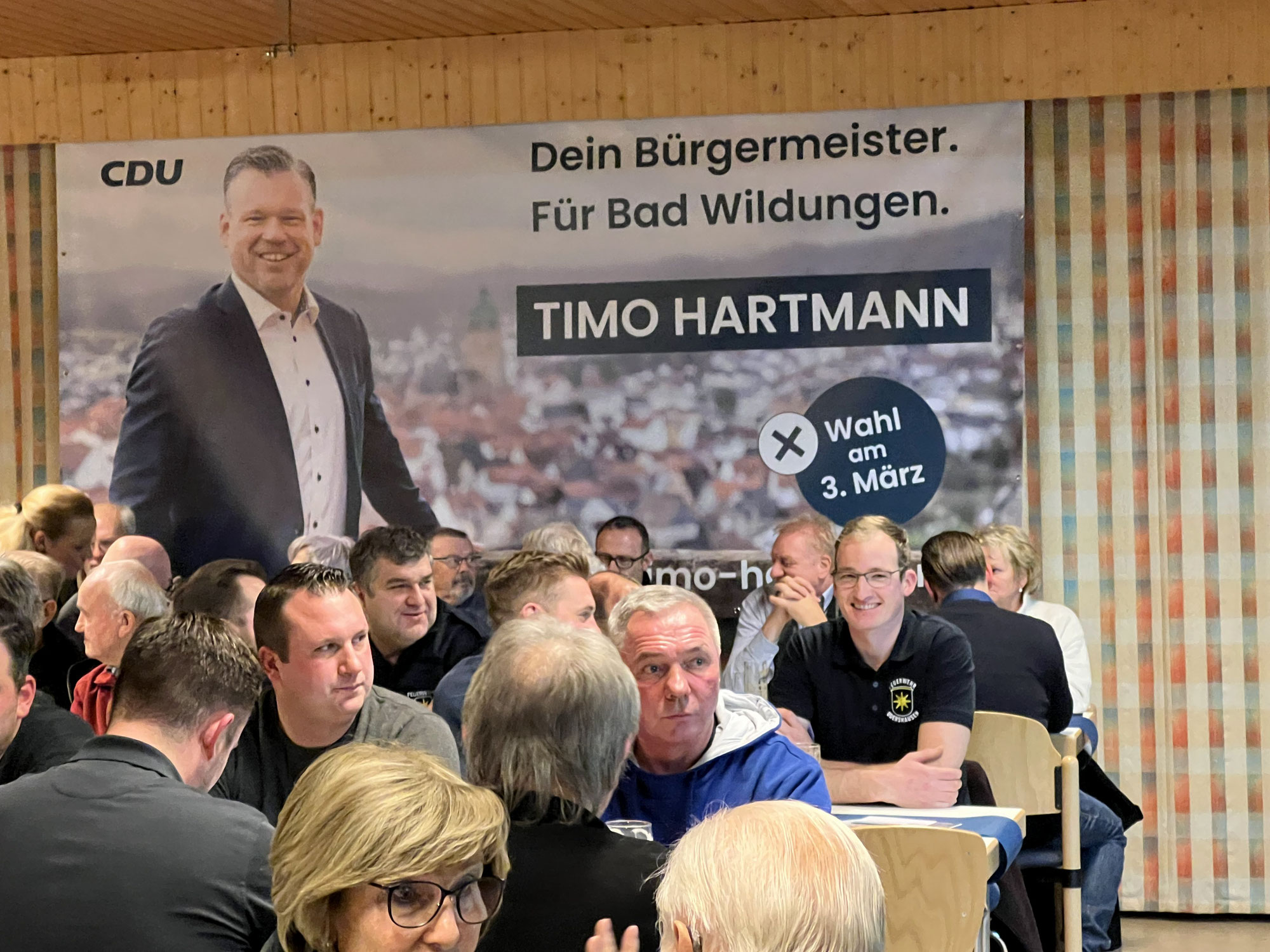 Große Resonanz zum Wahlkampfauftrakt mit unserem Bürgermeisterkandidat Timo Hartmann