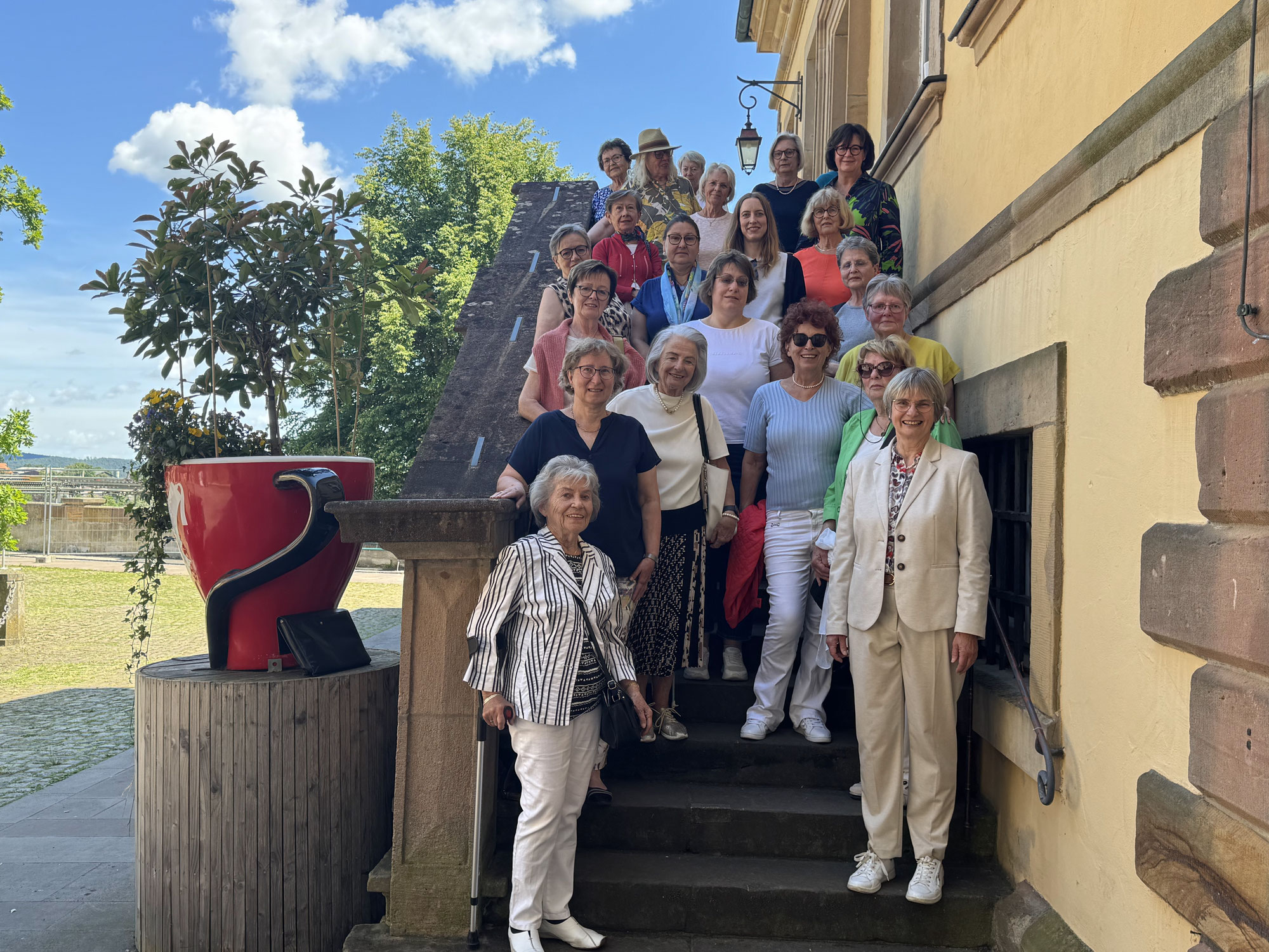 Frauenunion besucht Schloss Friedrichstein