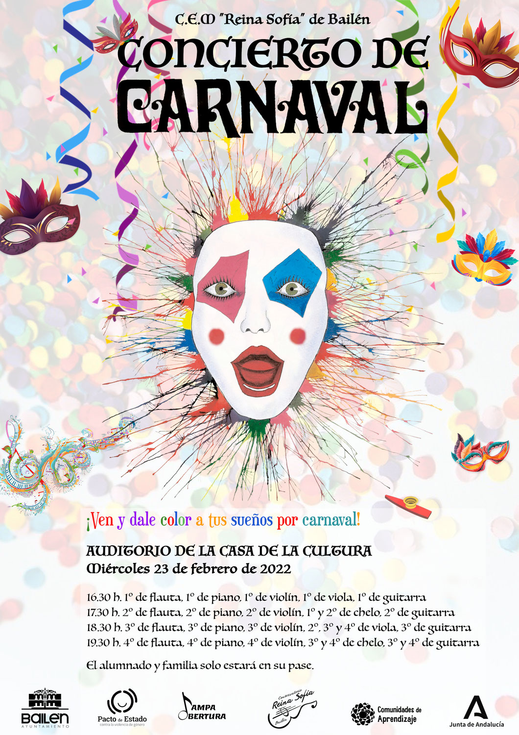 Dale color a tus sueños por Carnaval