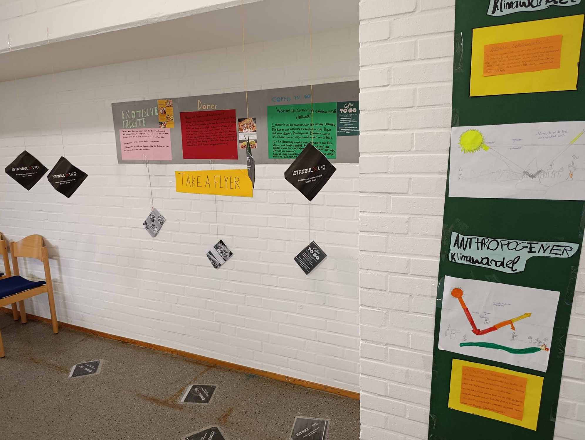 Klimawandel verstehen – Ausstellung des Differenzierungskurses Sozialwissenschaften