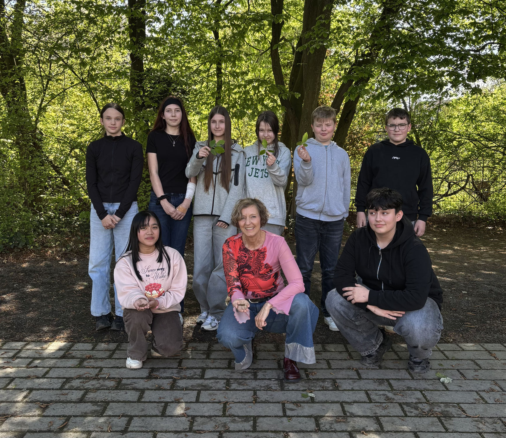 Impressionistische Lyrik eines Teils der 7a