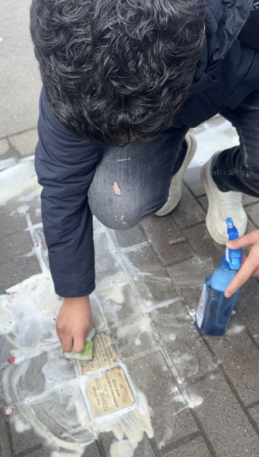 Stolpersteine an der RSB
