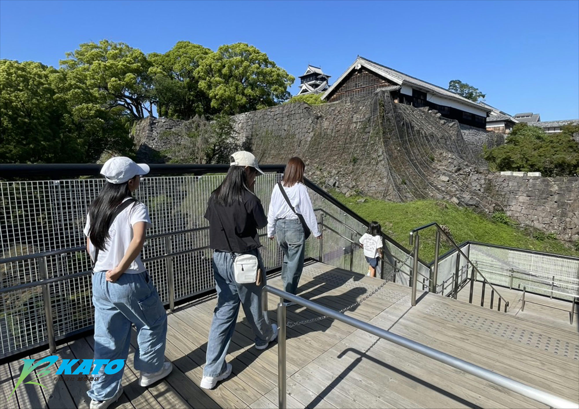 熊本城へお出かけ！