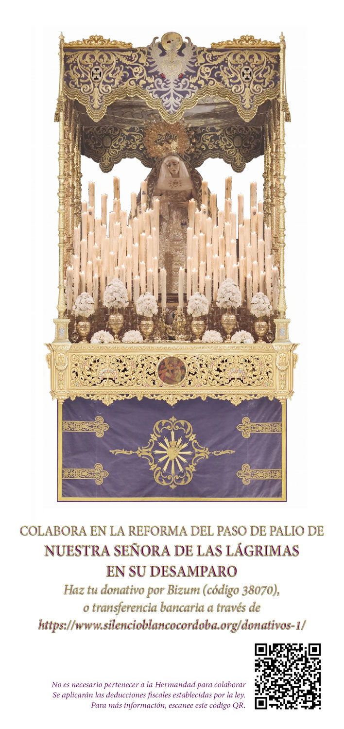 Ya puedes contribuir a la reforma del paso de palio