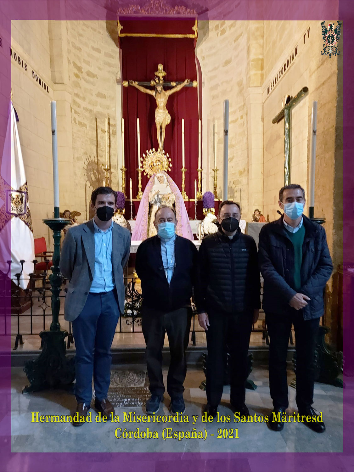 Visita a San Pedro del obispo de Bangassou