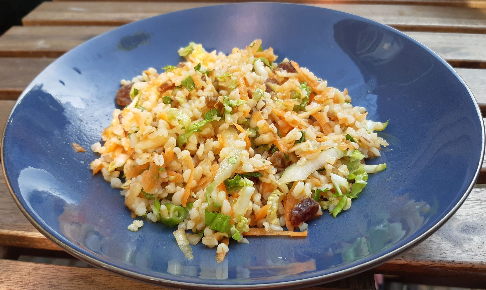 Maaltijdsalade van chinese kool
