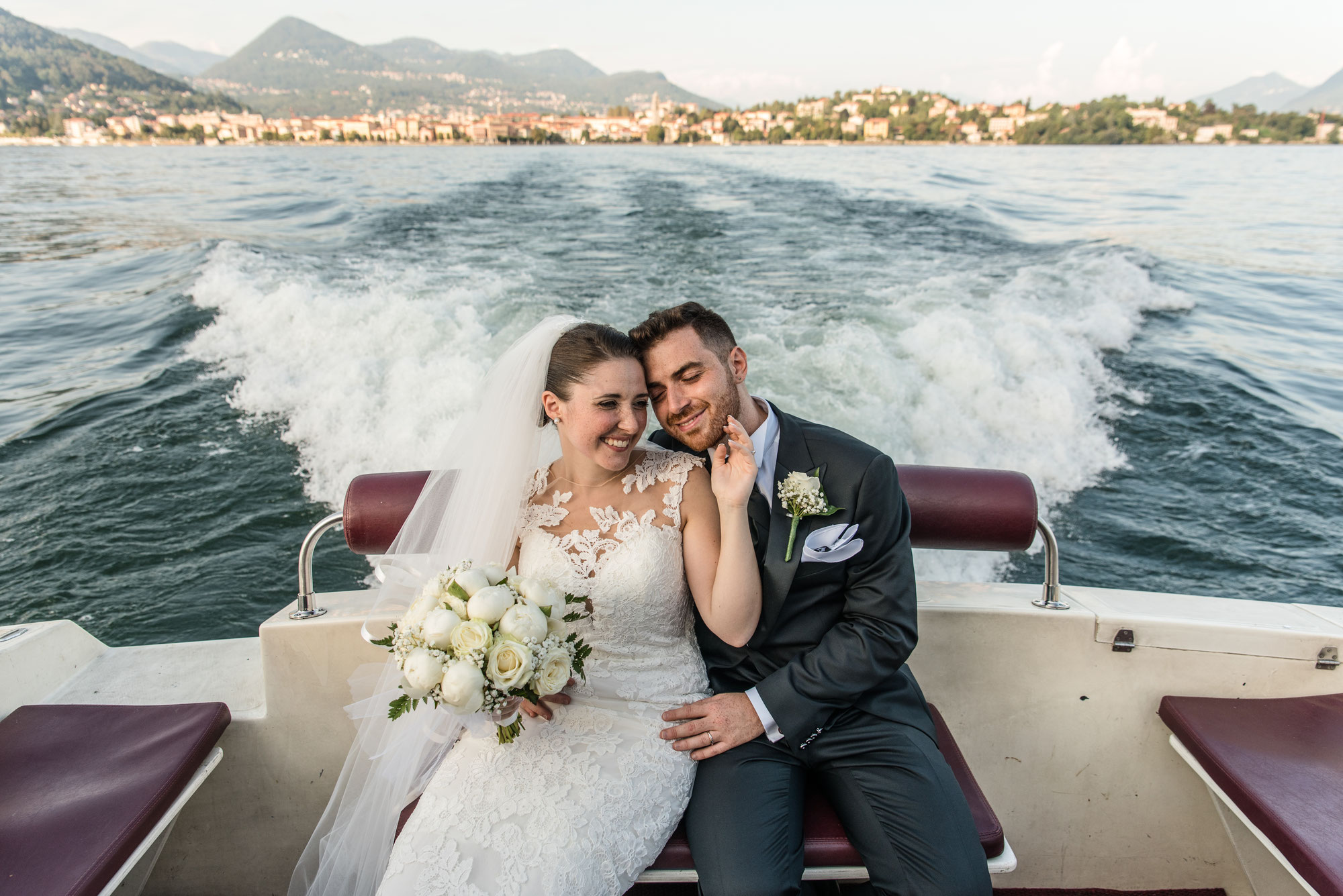 Fotografo Matrimonio Lago Maggiore, Verbania Pallanza. Con Alice e Ludovico
