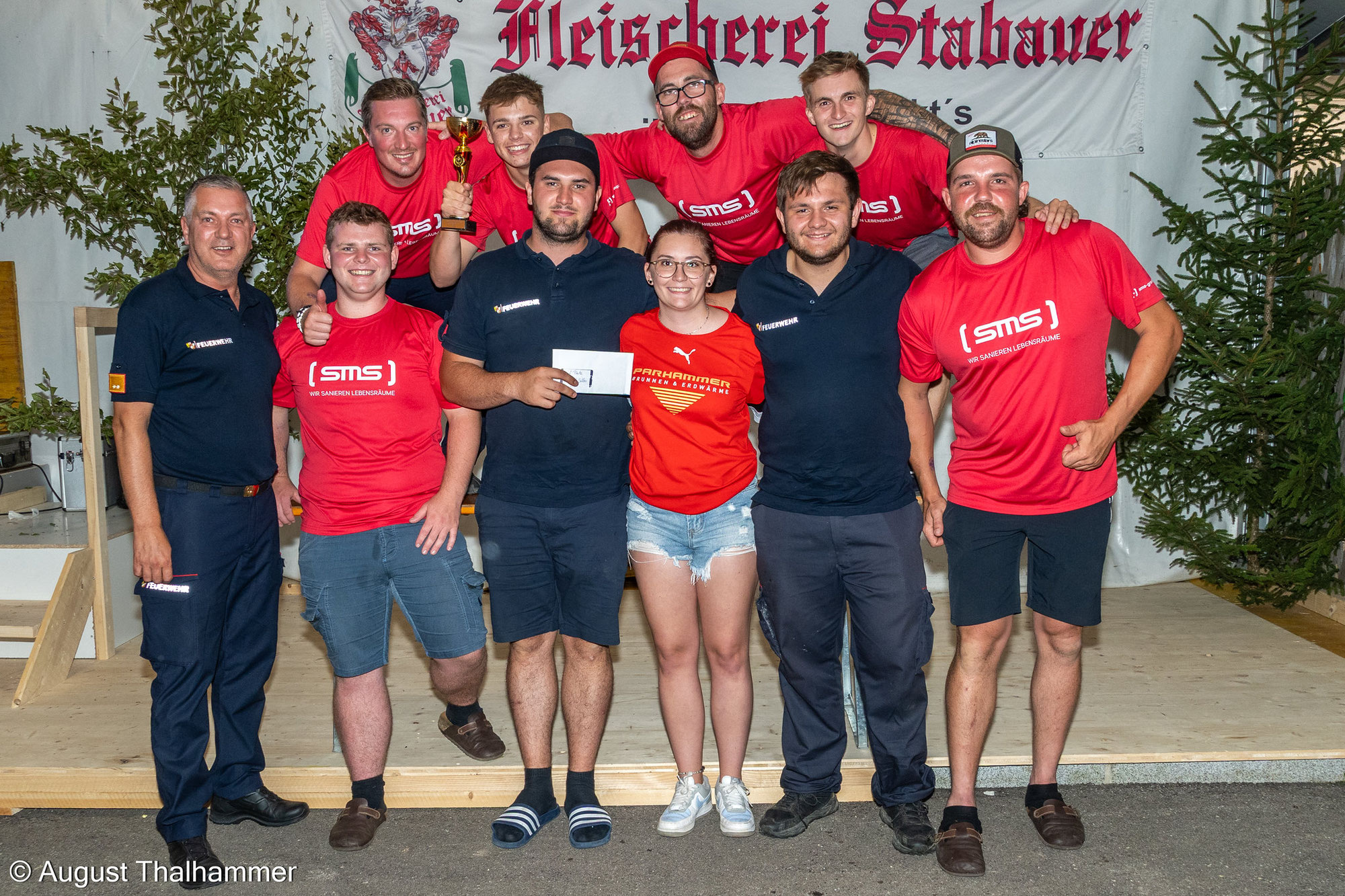 Oberaschau: Zweiter Platz in Silber beim Bezirks–Nasslösch-Bewerb 2025