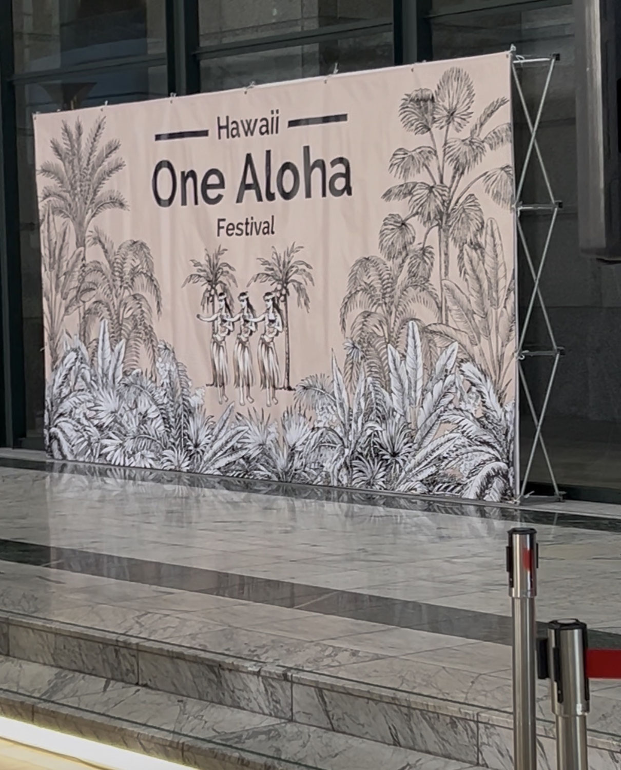 12月7日は大森ベルポートアトリウムで開催されたone aloha festival 2025 Xmasに出店いたしました。