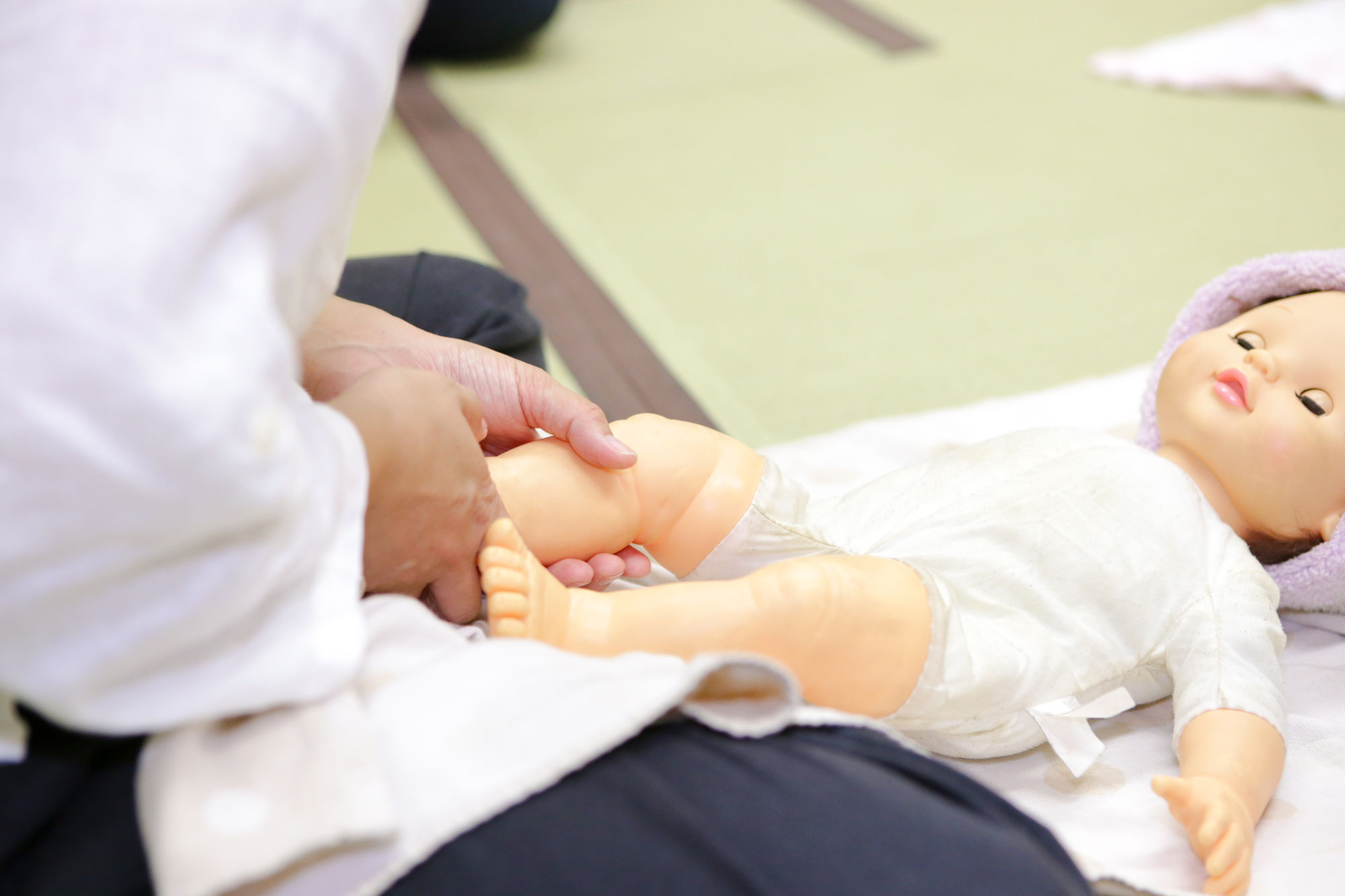 子育て応援サークルスタイルきっずさんのベビーマッサージ講座@希望ヶ丘地区センター（横浜市旭区、三ツ境、瀬谷、二俣川、希望ヶ丘）