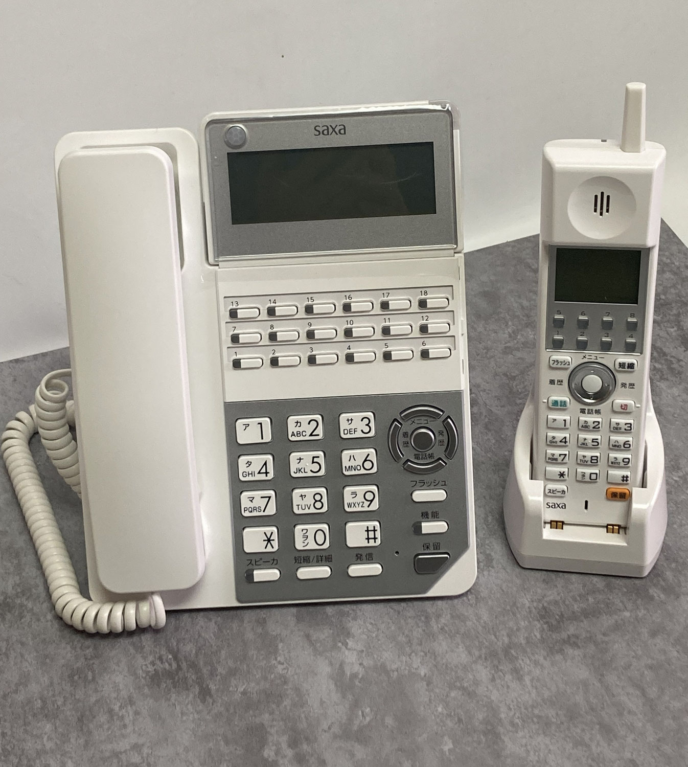 愛知県名古屋市　S社様　 【新品】SAXA製電話機入替工事