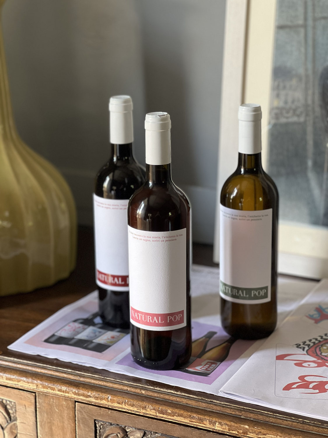 Natural Pop – Il vino biologico da personalizzare | Ombelico