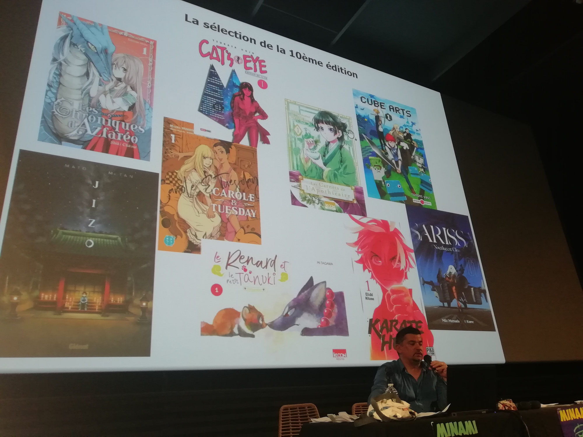 La participation des élèves au prix Minami Manga