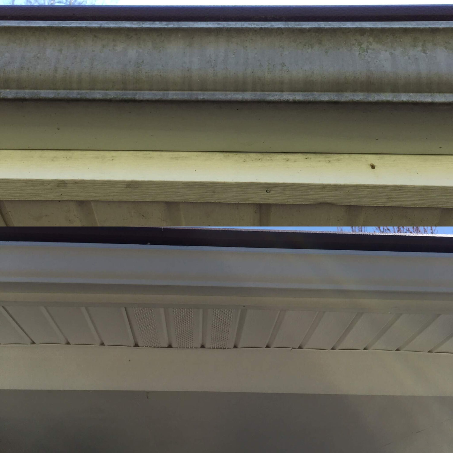 Gutter Brightening or Whitening