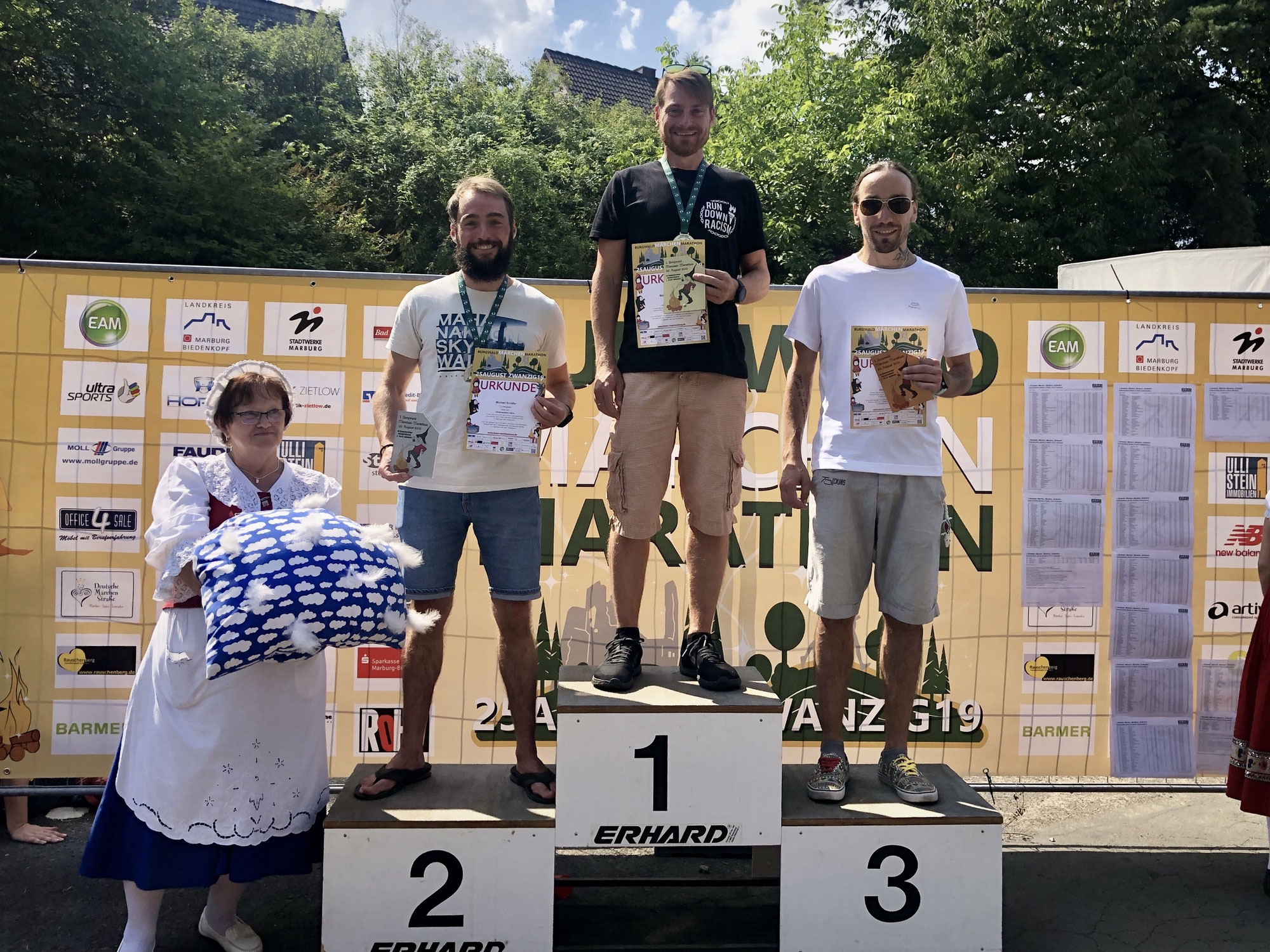 Sieg beim Burgwald Märchen Marathon 2019