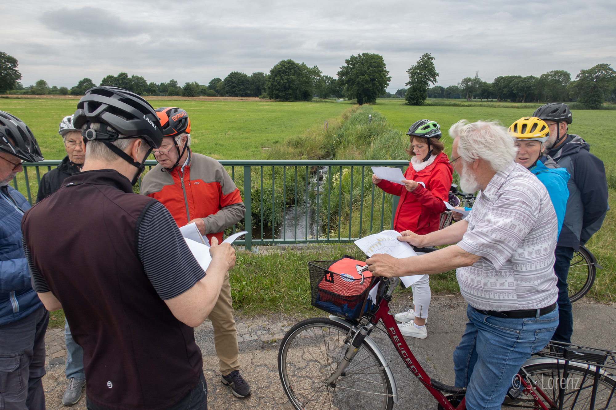 Klima-Radtour entlang der Haaren bis zur Mündung in die Hunte