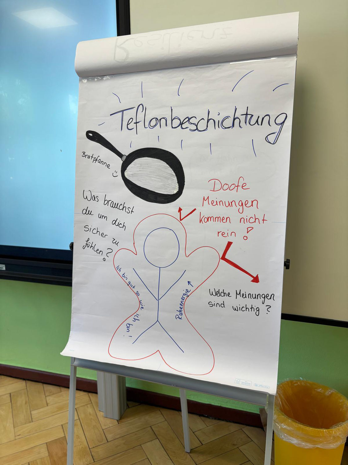 "Gefühlschaos? Challenge accepted!" - Sozialprojekt Kl. 8b