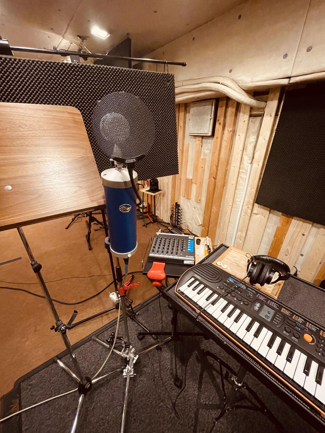 海外に向けてコーラスレコーディングをしました。