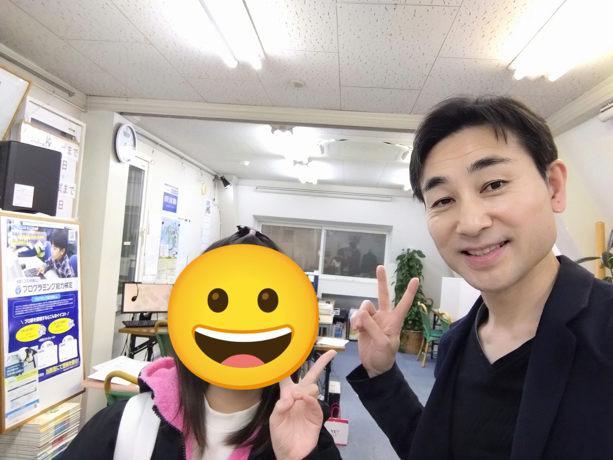 中学受験に合格した小6の女の子のお母さまが突然塾に‼️