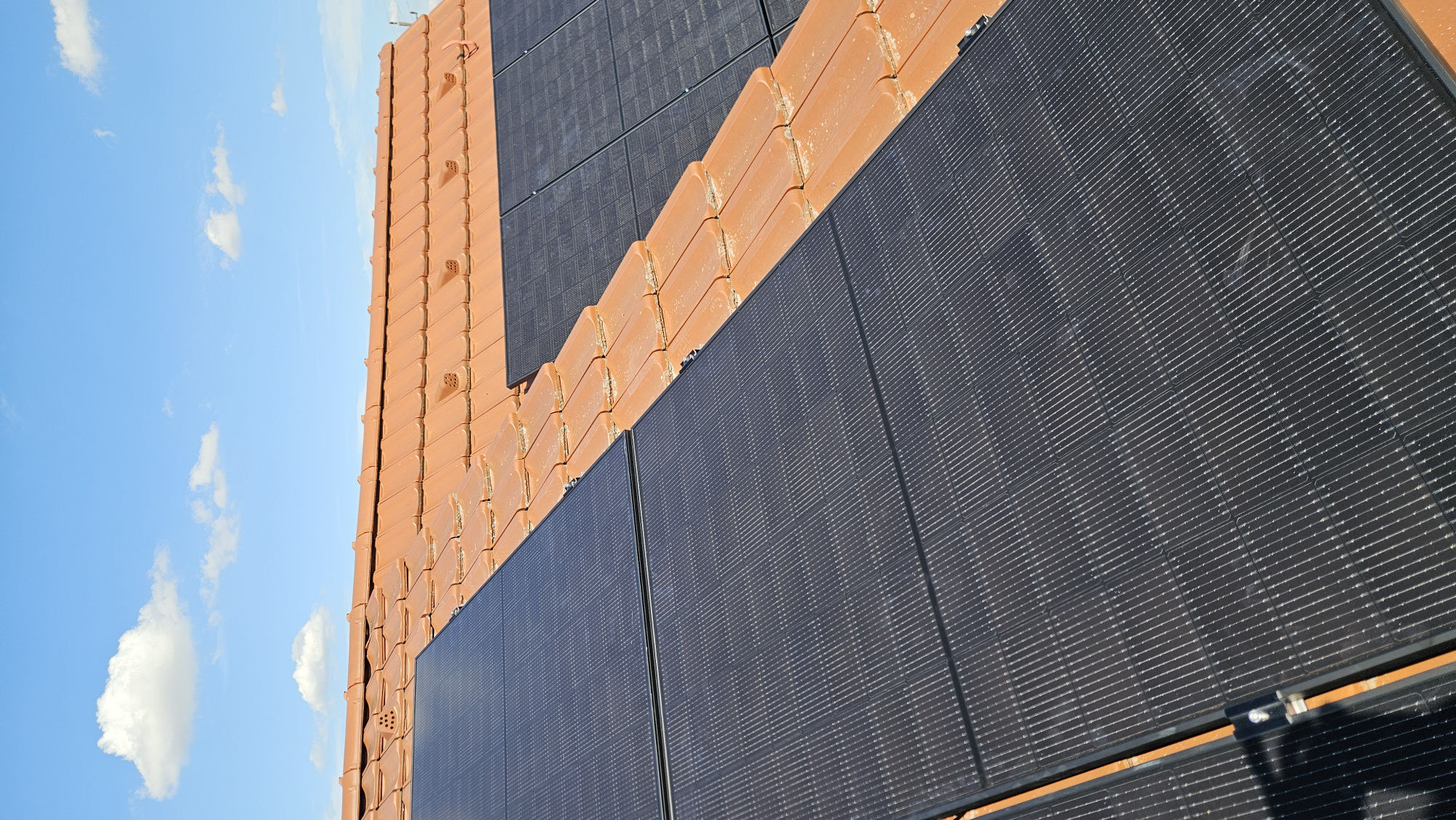 Blick auf die Baustelle