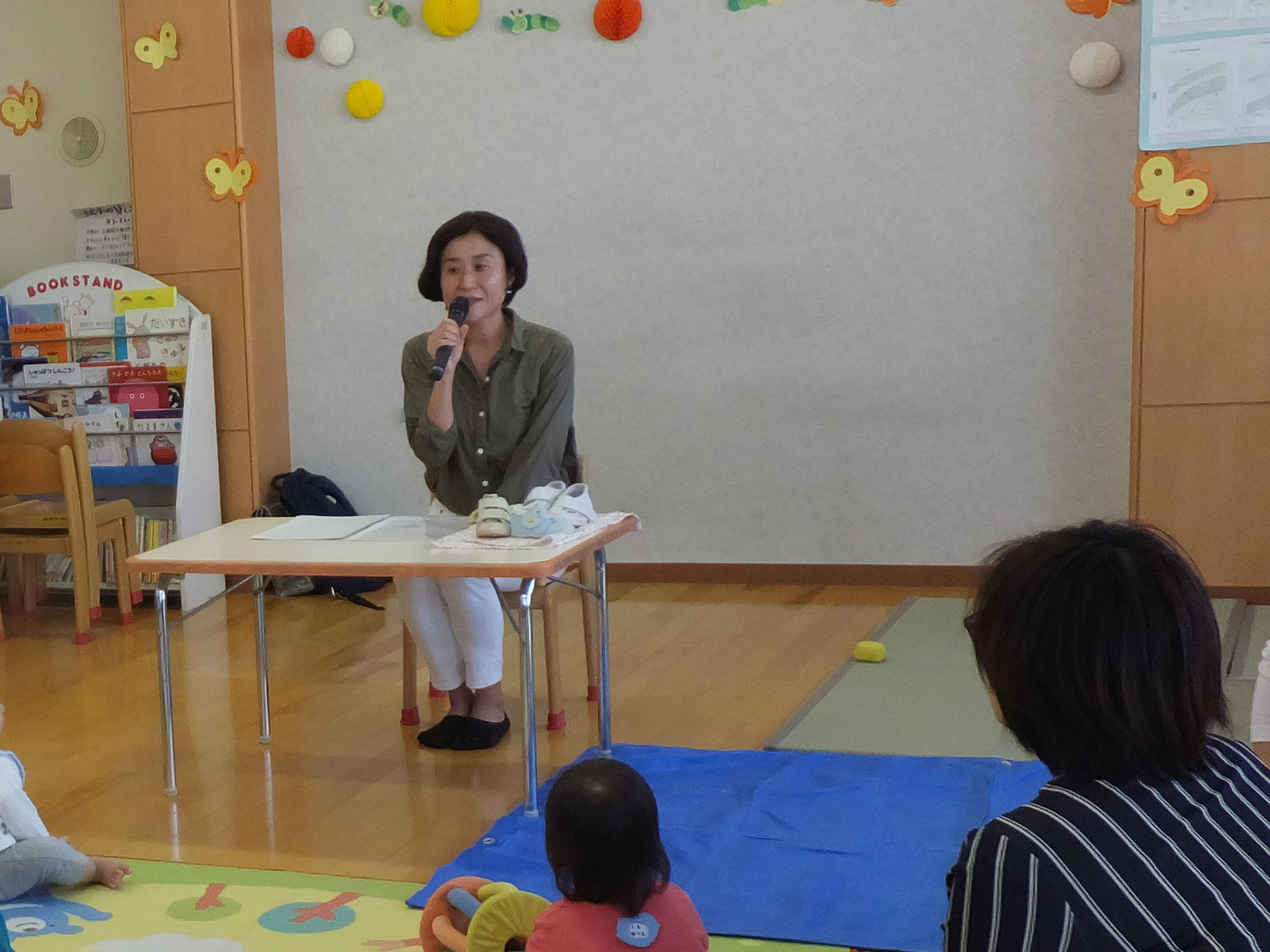 正しい子ども靴の選び方のお話会