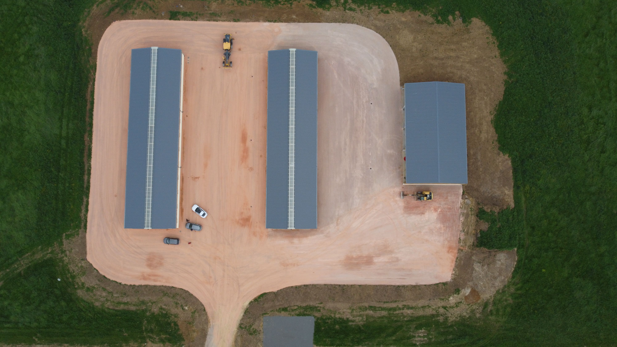 Projet de construction de 4 barns
