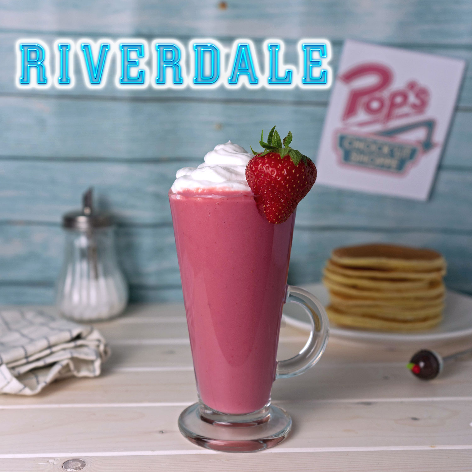 Erdbeer Milkshake aus Riverdale