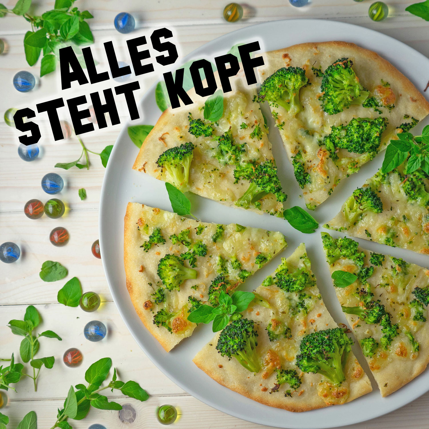 Broccoli Pizza aus Alles steht Kopf